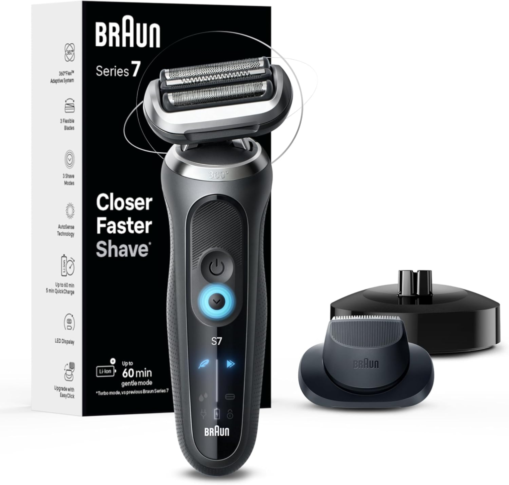 Braun Series 7 71-N7200cc with Clean and Charge Station