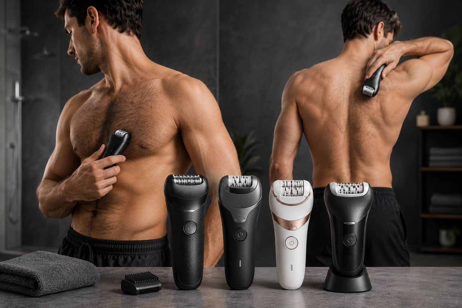 Best Epilators for Men's Body Hair Chest, Back and Legs