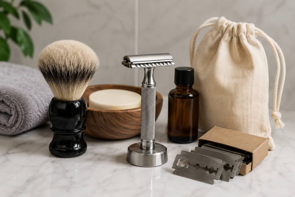 Safety Razor Starter Kit: Everything You Need to Begin