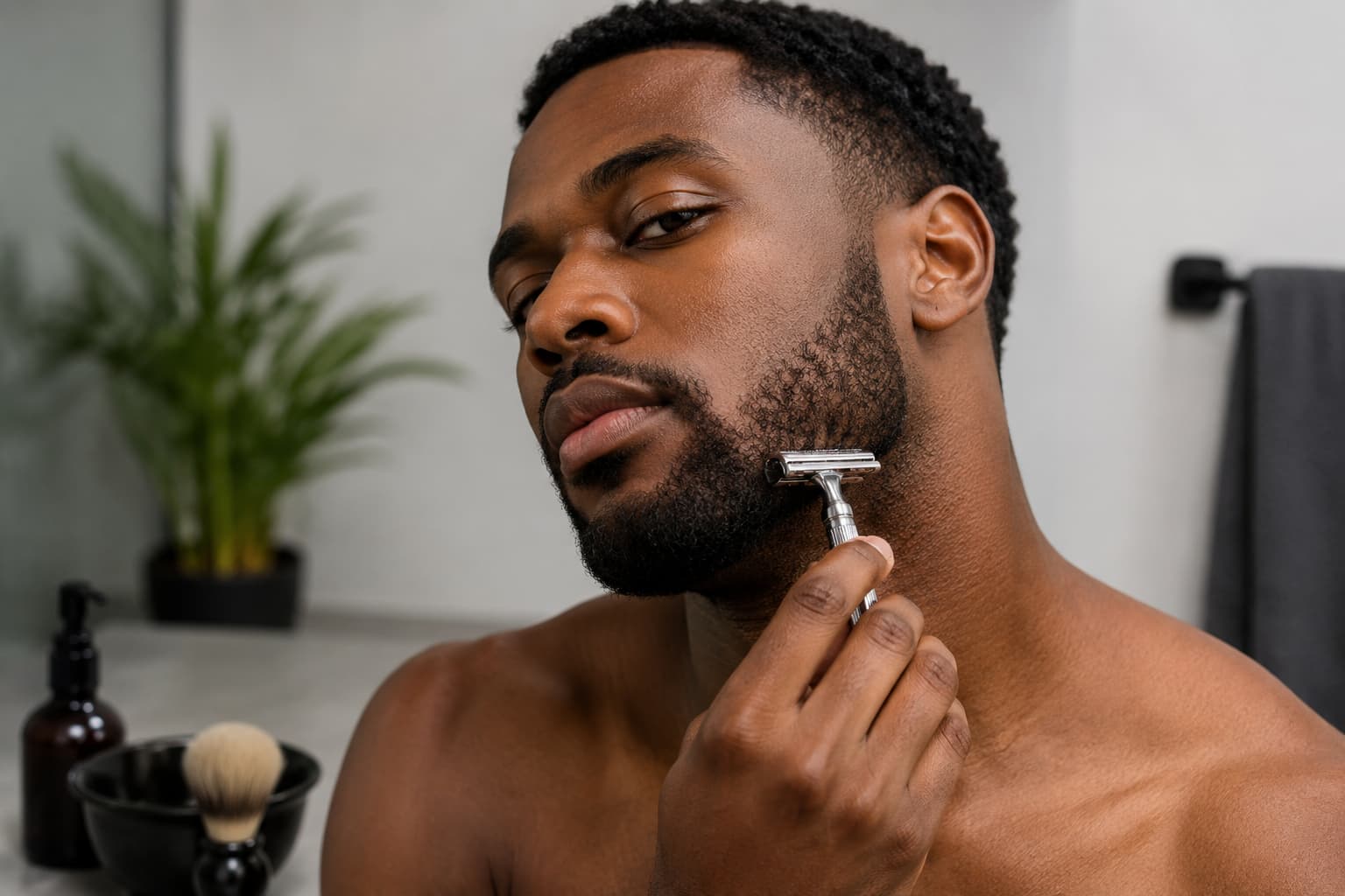 Safety Razor for Black Men: Reducing Razor Bumps