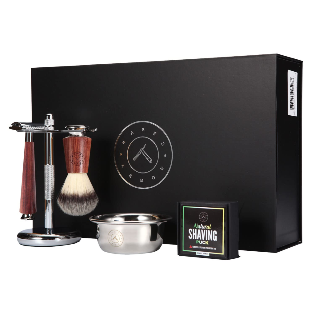  Naked Armor Solomon Straight Razor Kit