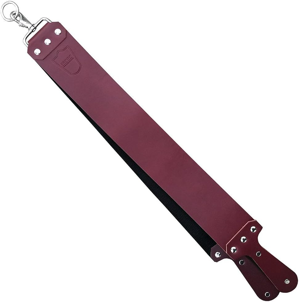  Parker Red Latigo Leather Straight Razor Strop