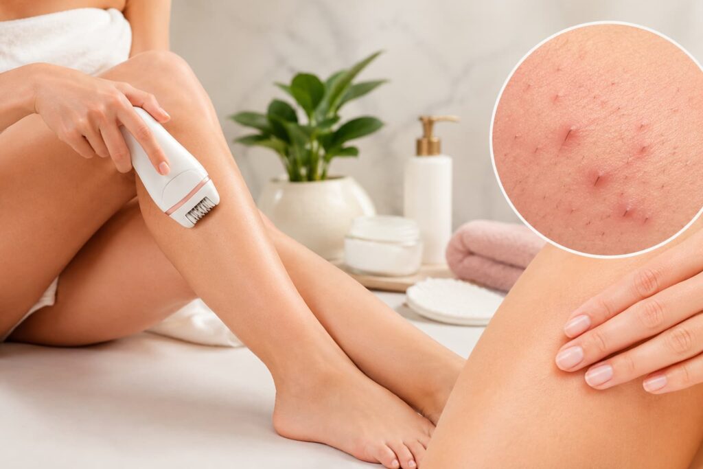 Ingrown Hairs After Epilating: Prevention and Treatment