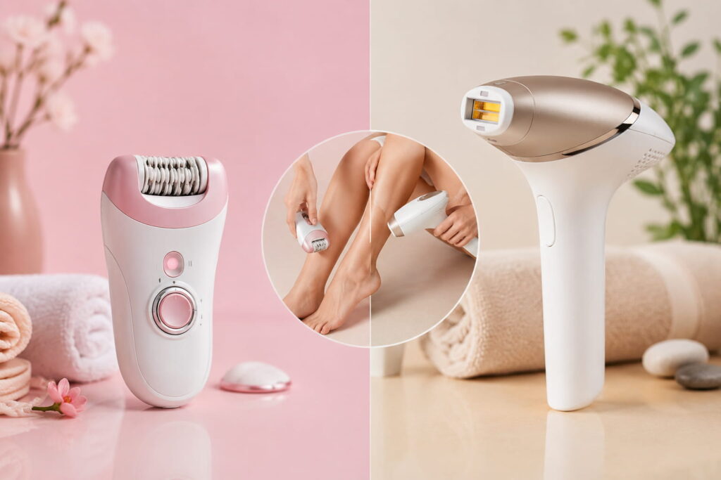 Epilator vs IPL Hair Removal: Long Term Cost and Results