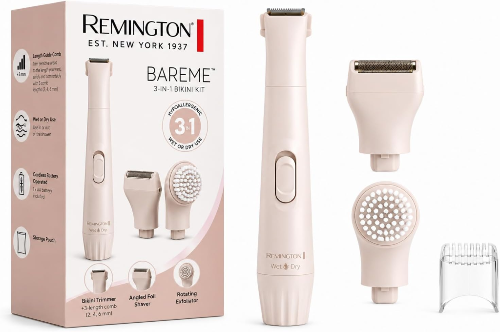 Remington Smooth and Silky Body and Bikini Kit